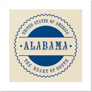 Alabama State T-shirt for patriots Posters and Art